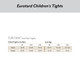 Eurotard 216C Children's Lightweight Footed Fishnet Tights Size Chart