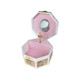 Musicbox Kingdom Inc. 28002 Octagonal Ballerina Jewelry Music Box "Swan Lake"