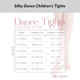 Silky Dance SHDST Children's Shimmer Toast Tights - Stirrup