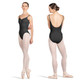 Bloch L4267 Gathered Detail Camisole Leotard with Princess Seams