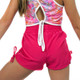 Child Medium (8)  Freedom Short - Hot Pink