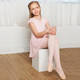 Child Small (4-6) Flutter Sleeve Leotard Dress with Attached Skirt