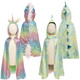 Great Pretenders 52105 Reversible Rainbow Unicorn Dragon Cape