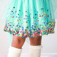 Sweet Wink Children's Aqua Confetti Tutu Skirt