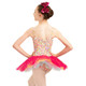 Danse De Paris R0024G Children's Confetti Leotard with Attached Tutu Skirt