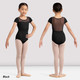 Bloch CL4242 Children's Leilani Cap Sleeve Leotard with Floral Embroidery