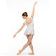 Eleve Dancewear Celine Cap Sleeve Leotard - White Wedding