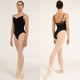 Nikolay DAD2001/2MPN Children's Little Ella Camisole Leotard with Mesh Back Detail