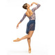 Adult X-Small Tri 3/4 Mesh Sleeve Leotard - Euphoria