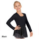 Eurotard 10523C Children's Cotton Wrap Sweater Black