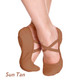 So Danca SD60L Adult Brit Split Sole Leather Ballet Shoe Sun Tan