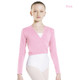 Wear Moi Children's Carmen Knitted Wrap Sweater Pink