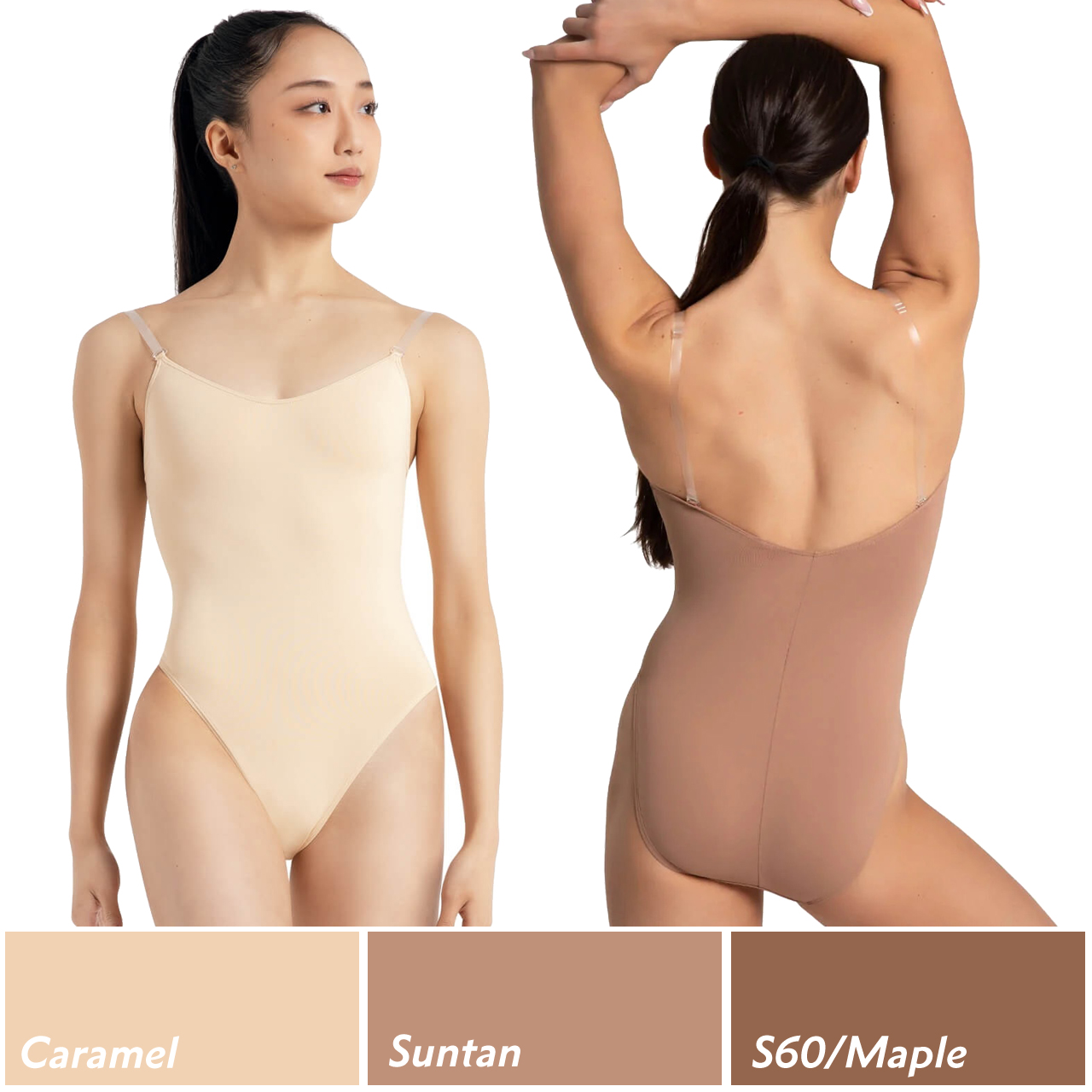 LAYERED CAMISOLE SWIMWEAR CLANE クラネ capezio_seamless_camisole_w_tr