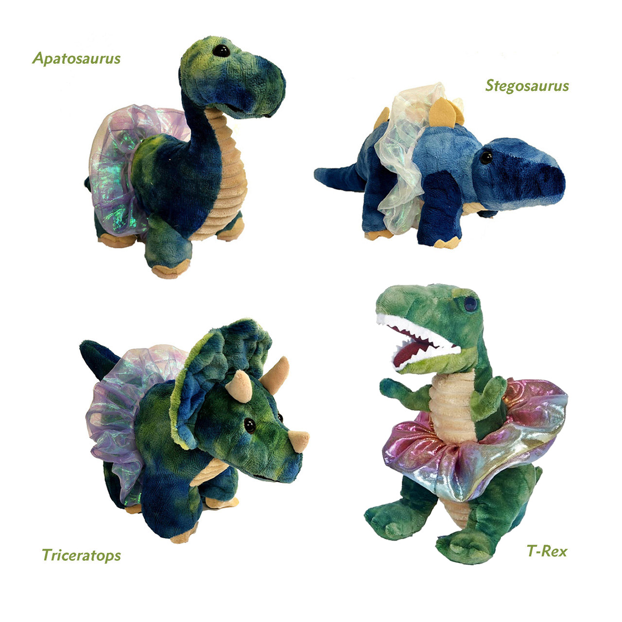6305 Dance Dino Plush Stuffed Animal - Lindens Dancewear