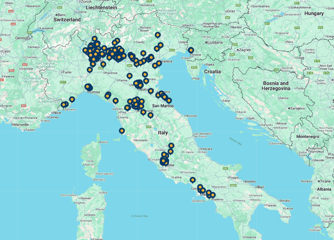 Visualizza tutti i centri