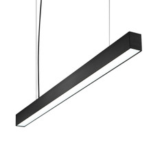 250 CM Linear Led Aydınlatma Armatürü Lineer Avize (Siyah)