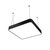 Kare Davul Linear Modern Led Avize Lineer Armatür
