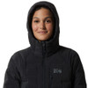 W's Stretchdown Hoody - Dark Storm Heather