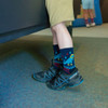 Ty-Ranger-Saurus Micro Crew Sock - Eclipse