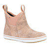 W's Leather Deck Boot- Pink