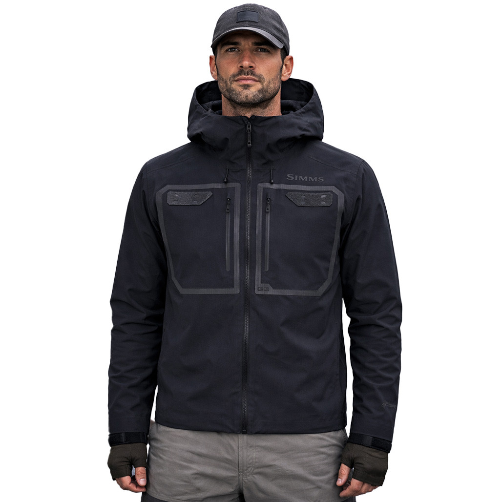 Simms G3 Guide Wading Jacket - Black - 6th Avenue Outfitters Co-op