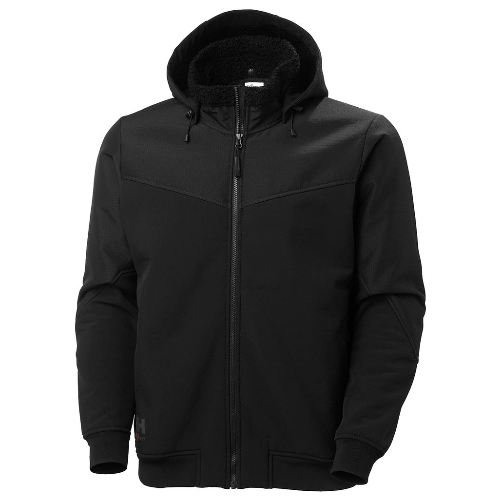 Oxford Winter Softshell Jacket - Black - 6th Avenue Outfitters Co-op
