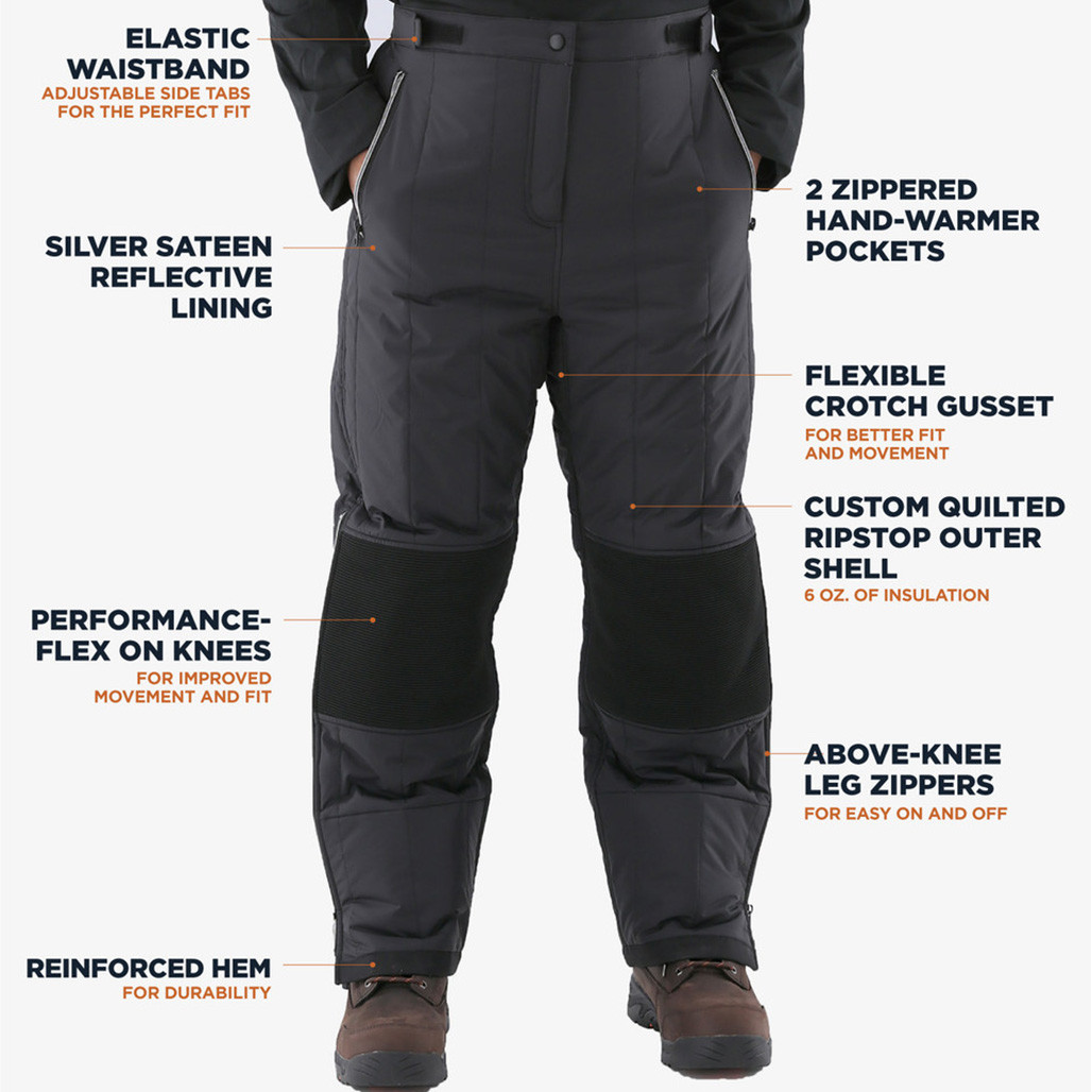 Quilted Snow Pants - Plus Size - 6th Avenue Outfitters Co-op