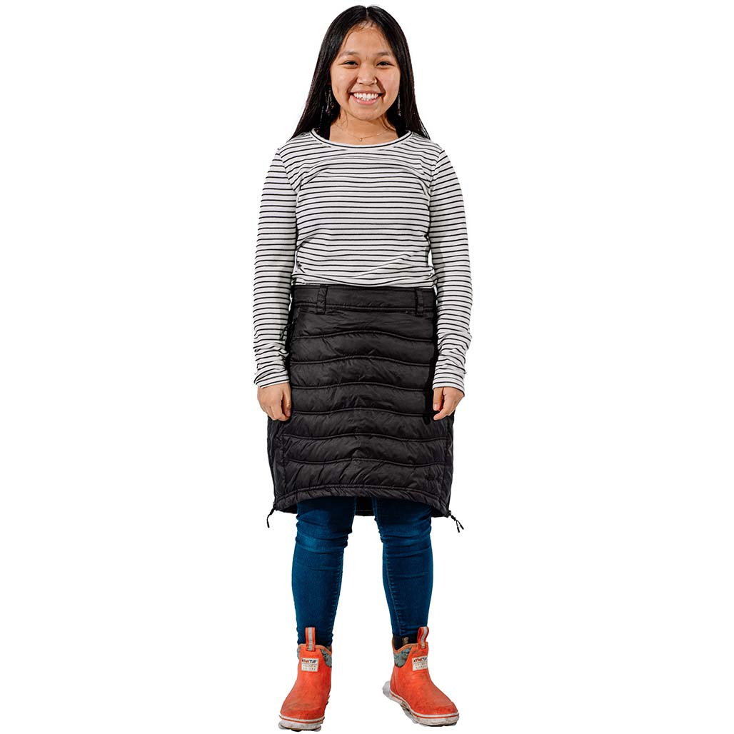 W's Bergen Mid Snow Skirt - Black - 6th Avenue Outfitters Co-op