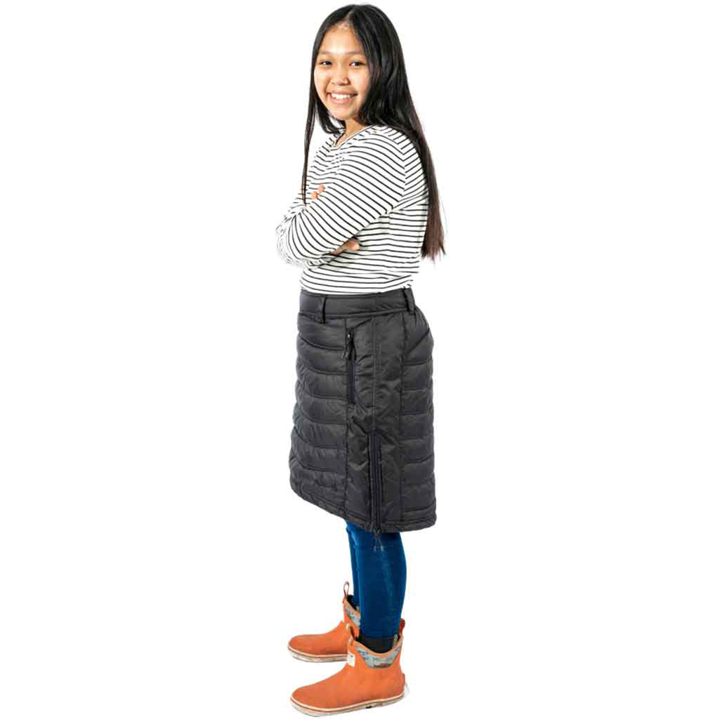 W's Bergen Mid Snow Skirt - Black - 6th Avenue Outfitters Co-op