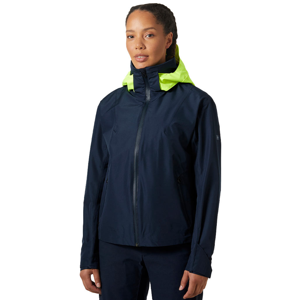 W's Inshore Cup Rain Jacket - Navy - 6th Avenue Outfitters Co-op