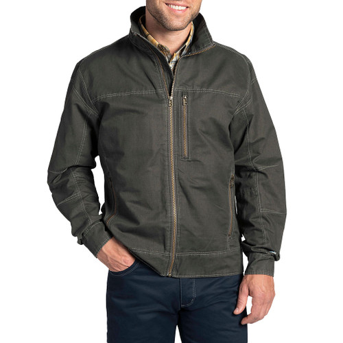 Burr Jacket - Gun Metal