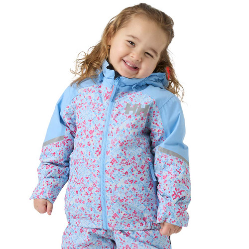 Legend Winter Jacket - Bright Blue Print