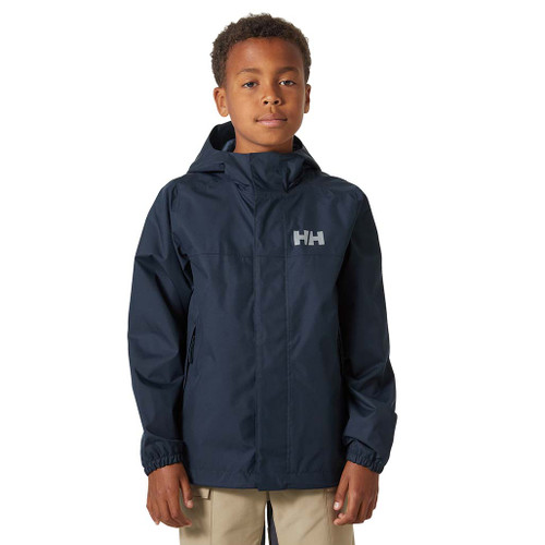 Jr Vancouver Rain Jacket - Navy