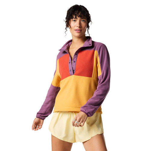 W's Encima Fleece Pullover - Honeycomb