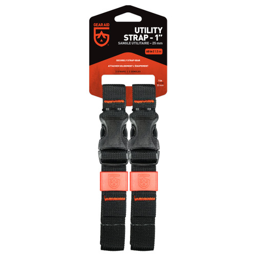 Utility Strap - 1", Black, 60" Length