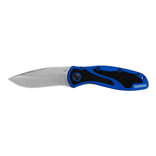 Kershaw Blur Assisted Folding Knife - Navy Blue Stonewash