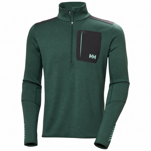 Lifa Merino Half-Zip Midlayer - Jungle Green