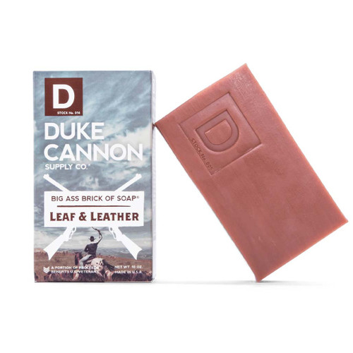 Duke Cannon Big Ass Brick of Soap - Leaf and Leather