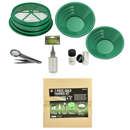 Gold Panning Kit 7pc. Gold Panning Kit 7pc.