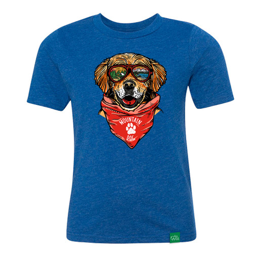 Kid's Maximus the Mountain Dog Shirt - Royal
