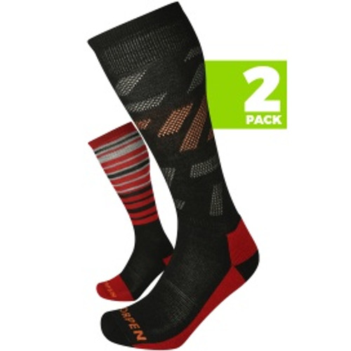 Lorpen Men's Merino  2-Pack Socks
