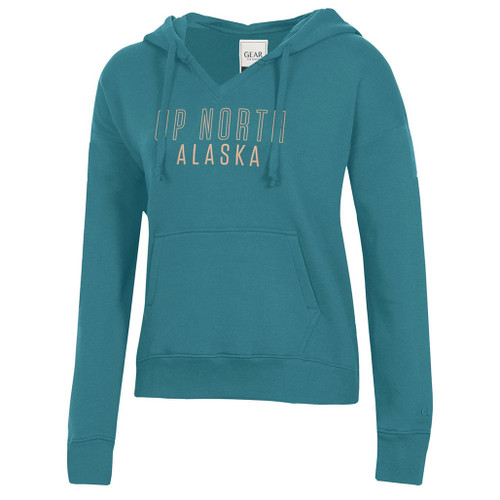 W's Big Cotton Pullover - Aqua Tonic