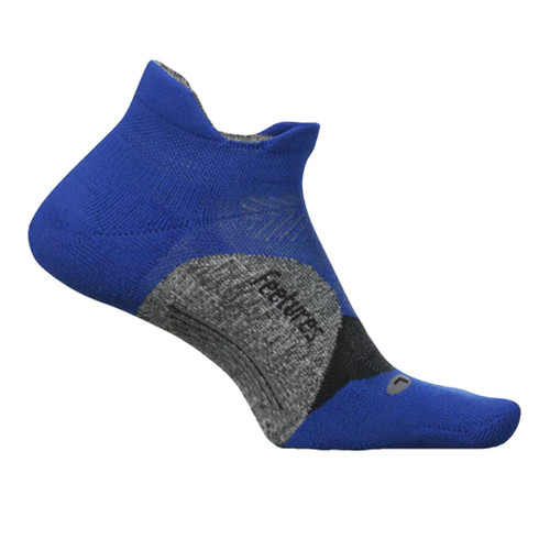 Elite Light Cushion No Show Socks - Boost Blue