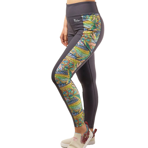 Tropical Tarpon Pocket Leggings