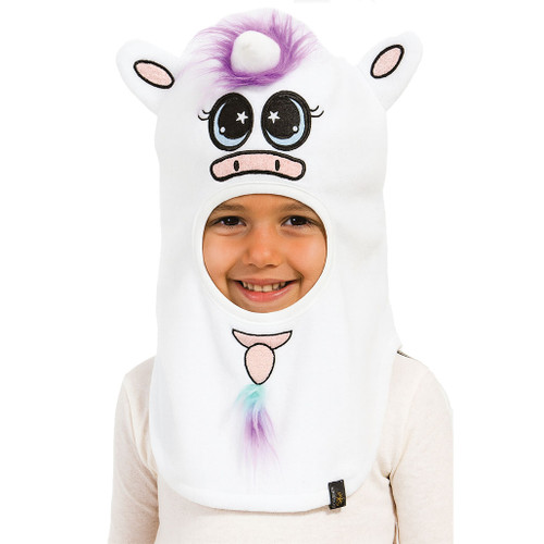 Unicorn Facemask - White