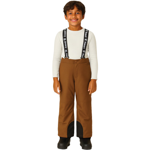 Regan Snow Bibs – Brown Regan Snow Bibs – Brown