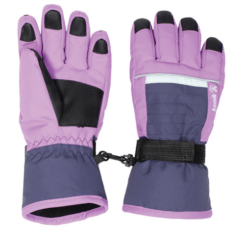 Grizzly Winter Gloves  – Violet