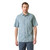 Viken Short Sleeve Shirt - Washed Navy Stencil Sm Aop