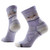 W's Hike Light Cushion Zig Zag Valley Mid Crew Socks - Chalk Violet