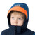 Vertical Insulated Jacket - Dark Blue